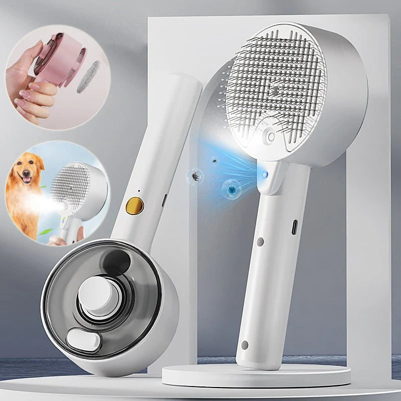 FurSweep™ Smart Pet Grooming Brush – 3-in-1
