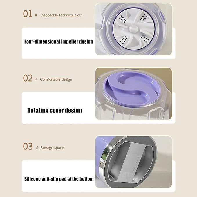 SwiftWash™ – Portable Mini Washer
