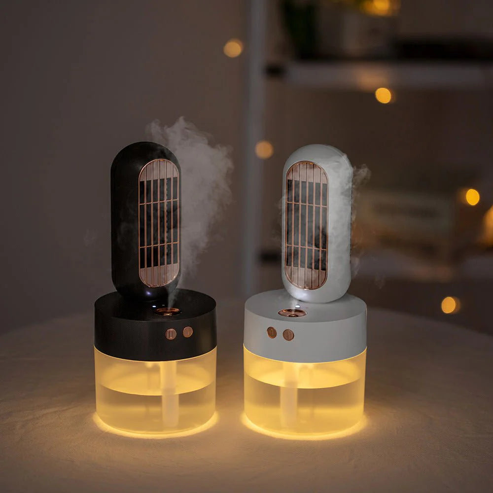 BreezeMist™ Mini Humidifier Fan