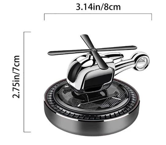 Solar Rotating Car Air Freshener